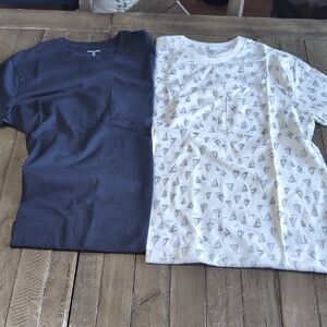 Amazon Essentials Mens Navy and White Sail Boat Tees